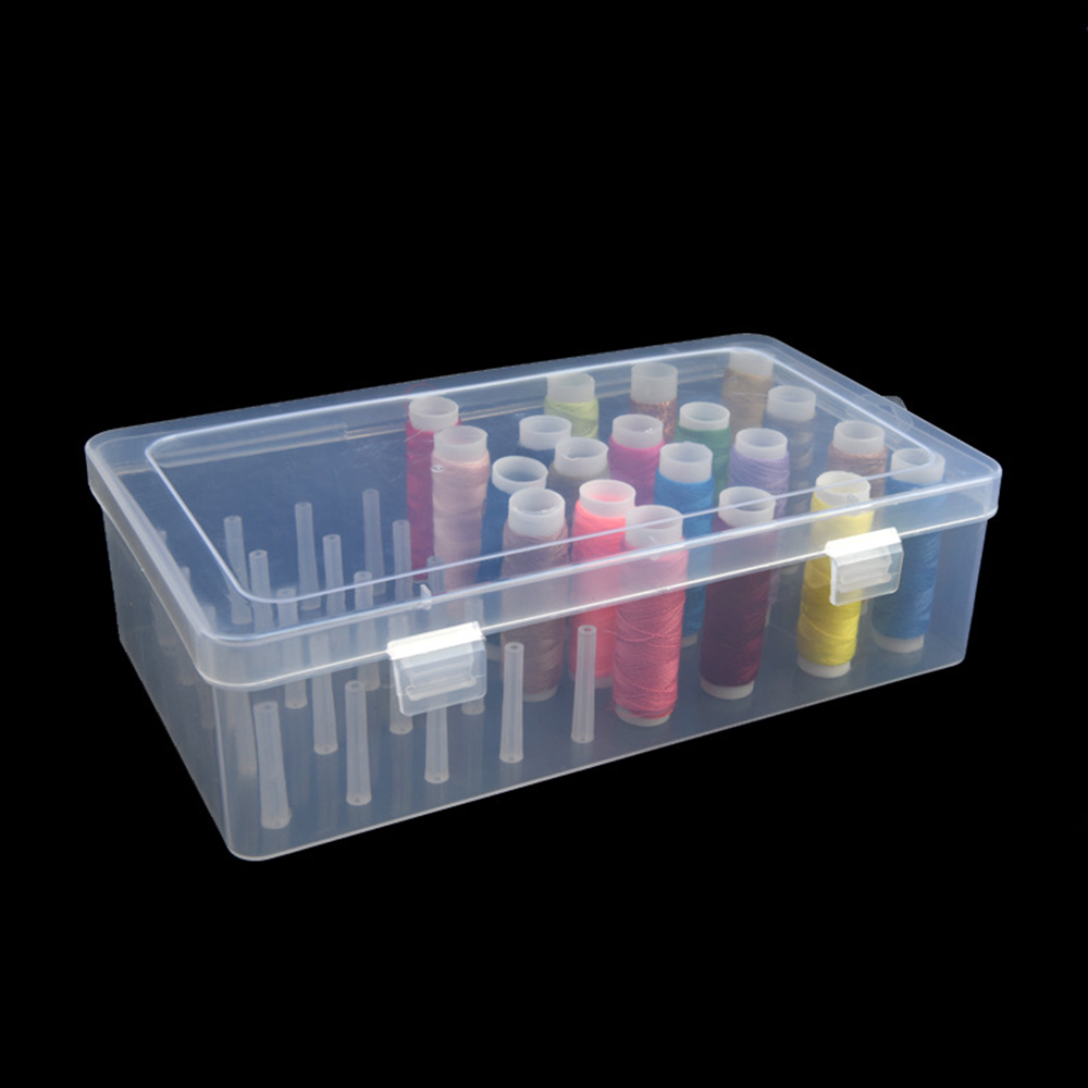 New Sewing Thread Box 42 Piece - огляд і ціна Craft Embellishment Storage