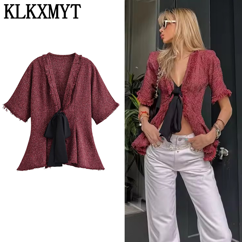 KLKXMYT Elegant Lace Up Women' - огляд і ціна Tassel Fringe Trim