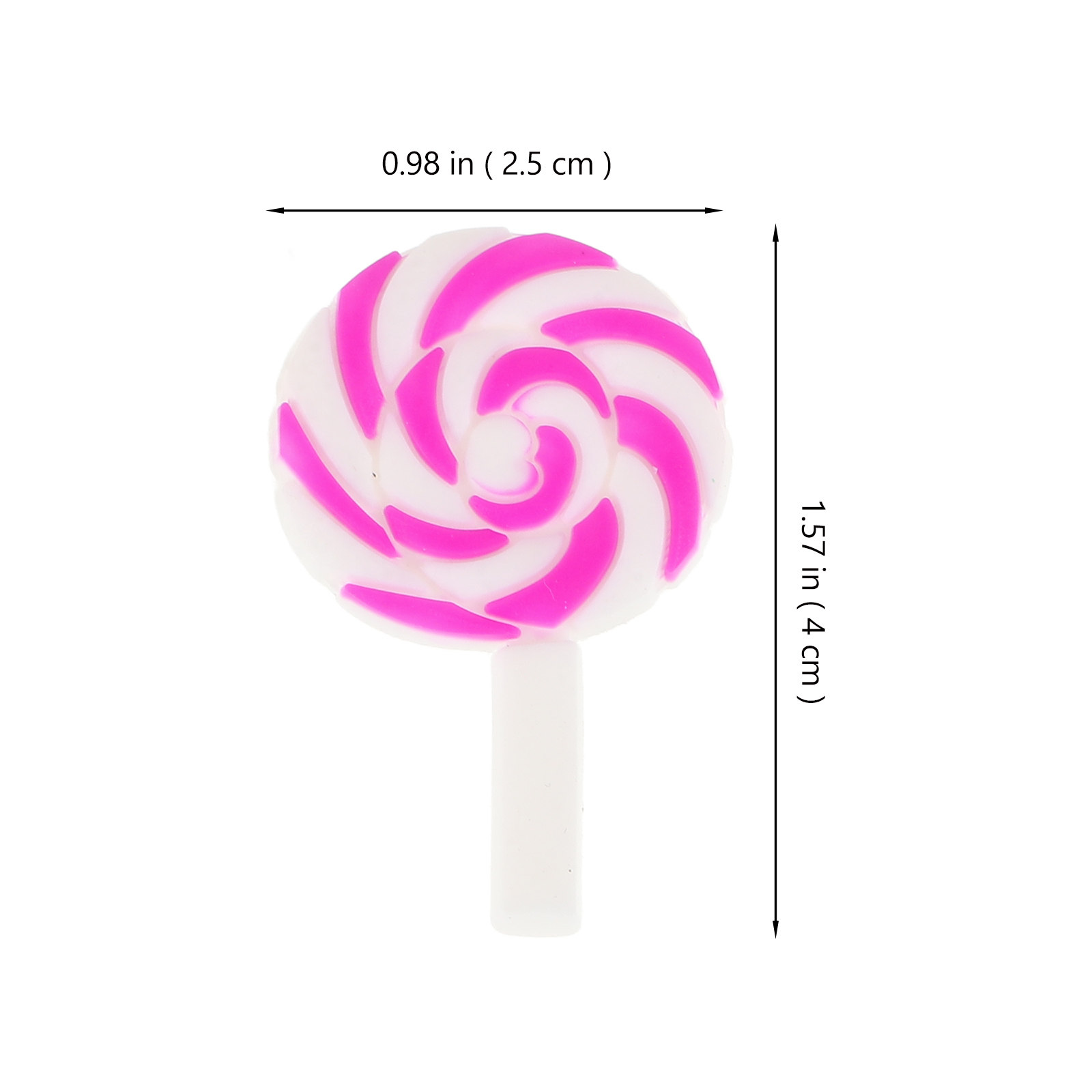 36Pcs Vibrant Rainbow Lollipop - огляд і ціна Craft Embellishment