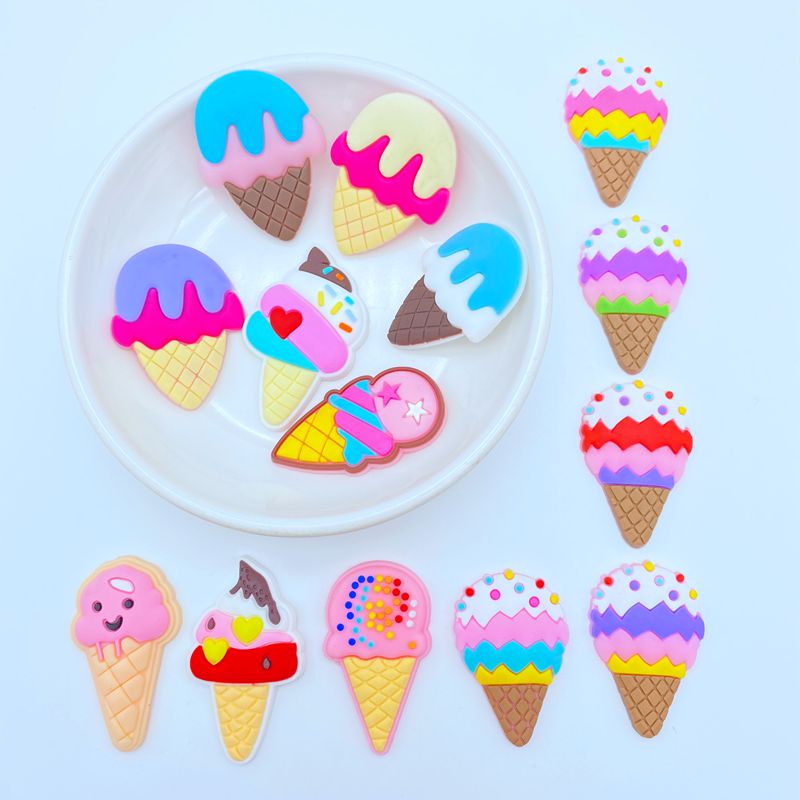 10/20pcs Cute Ice Cream Series - огляд і ціна Embellishment Glue Craft