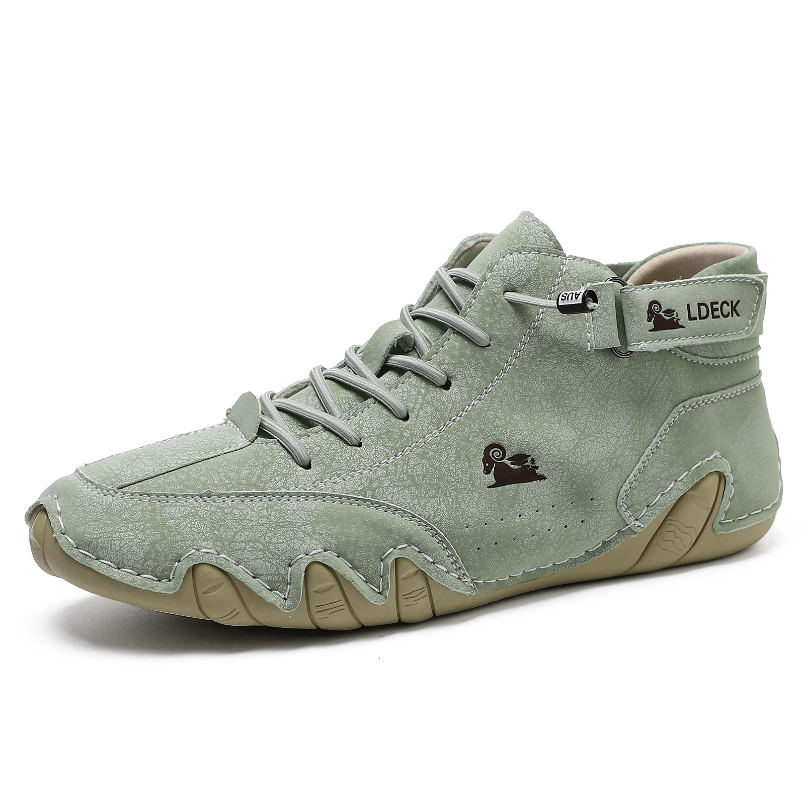 Men's Genuine Leather Shoes An - огляд і ціна Guipure Lace Panel