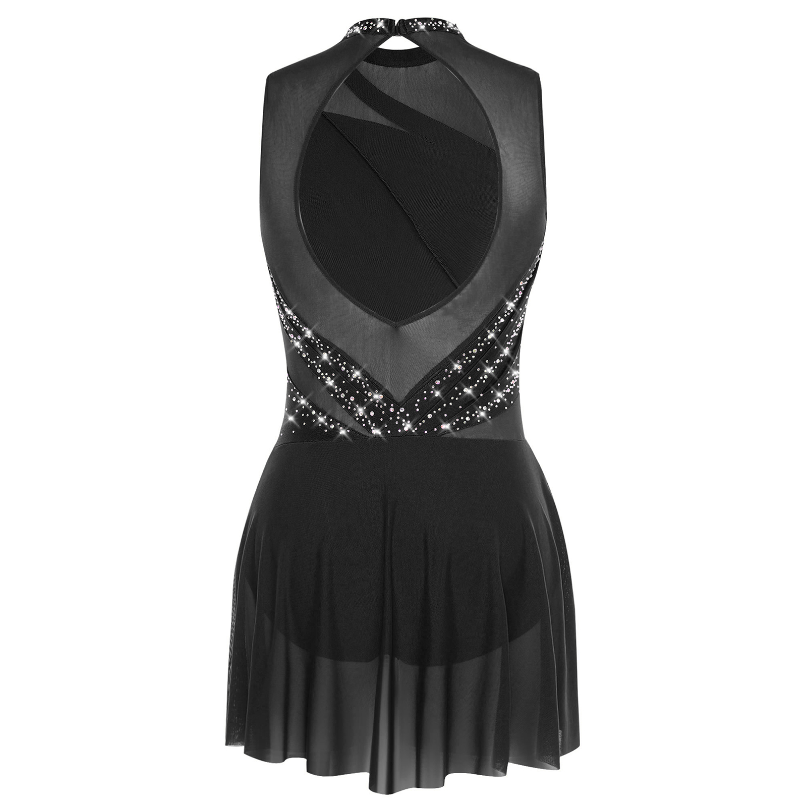 Rhinestone Women Backless Irre - огляд і ціна Rhinestone Banding Trim