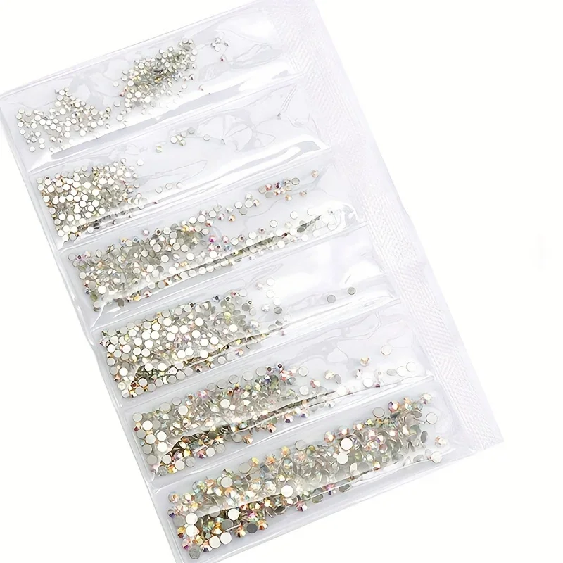 SWAGPICK SS3-10 Mix White AB G - огляд і ціна Hotfix Rhinestone Sheet