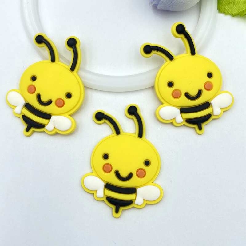 10/20/30pcs cute PVC bee flexi - огляд і ціна Embellishment Glue Craft