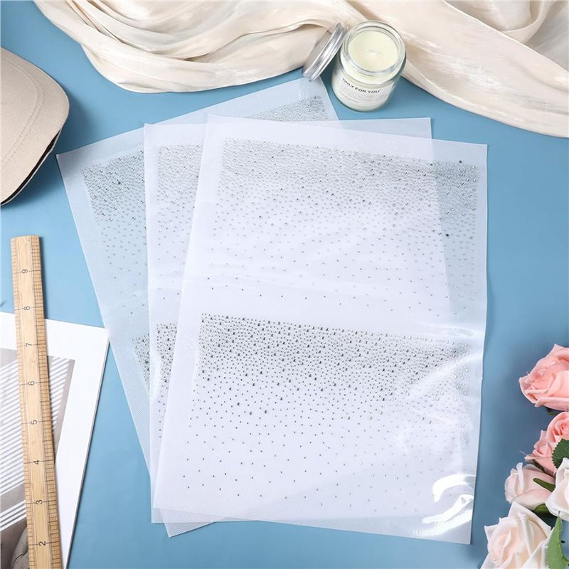 18 Sheets Iron On Rhinestone T - огляд і ціна Hotfix Rhinestone Sheet