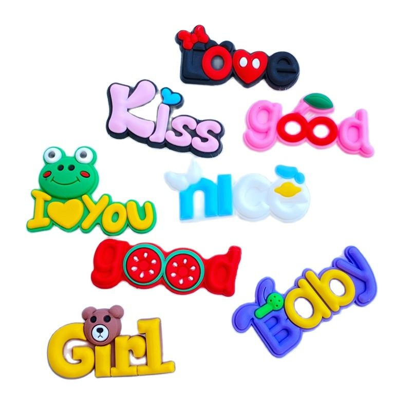 20pcs New Mini Lovely Letters  - огляд і ціна Embellishment Glue Craft