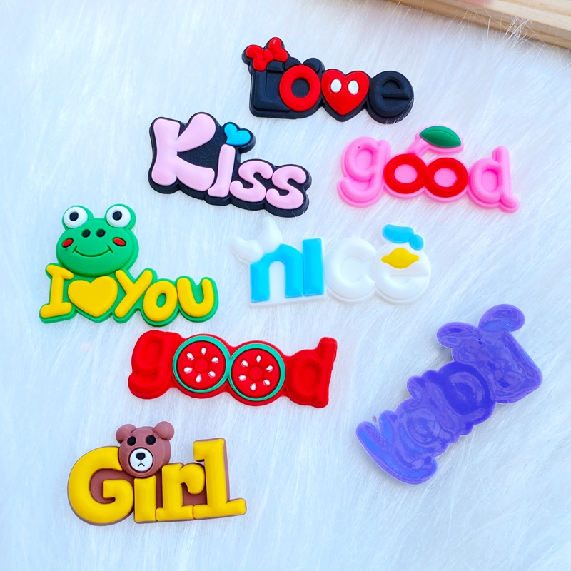 20pcs New Mini Lovely Letters  - огляд і ціна Embellishment Glue Craft