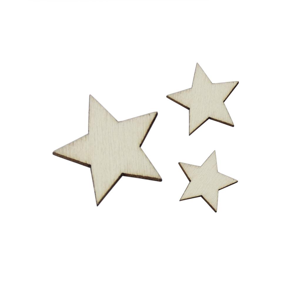 Basswood Craft Star Slices Nat - огляд і ціна Craft Embellishment