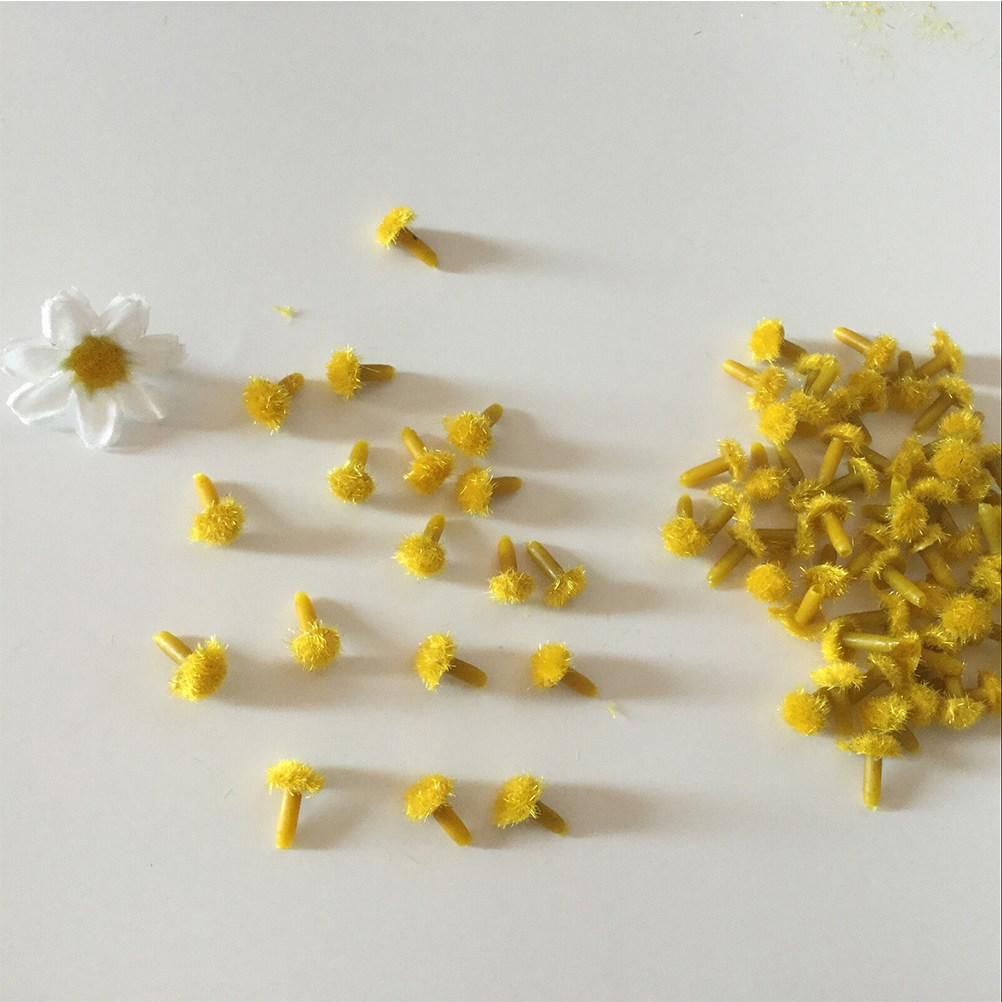 200Pcs Sunflower Stamens Simul - огляд і ціна Embellishment Crafts