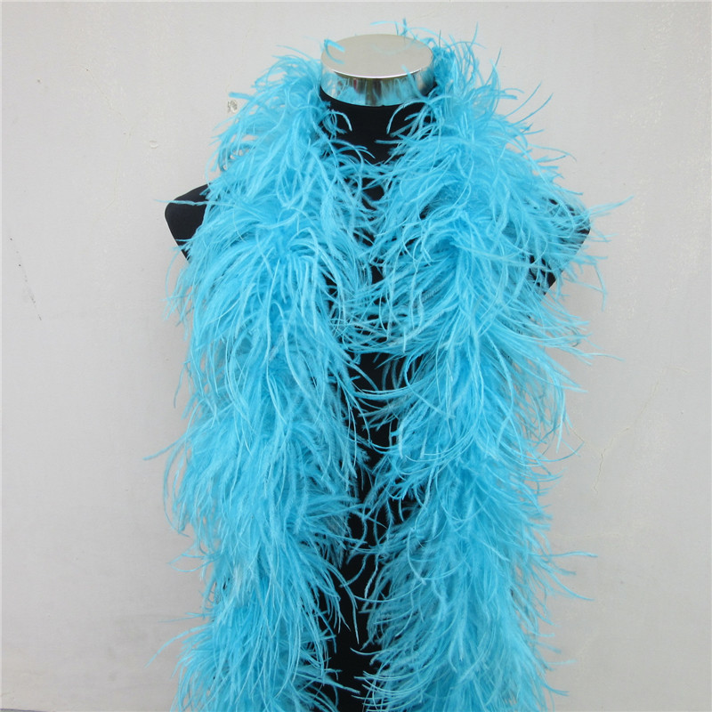 2 Meters 6 Layer White Natural - огляд і ціна Feather Trim Marabou