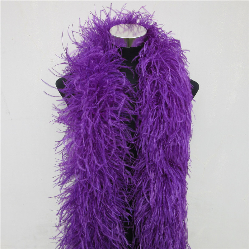 2 Meters 6 Layer White Natural - огляд і ціна Feather Trim Marabou