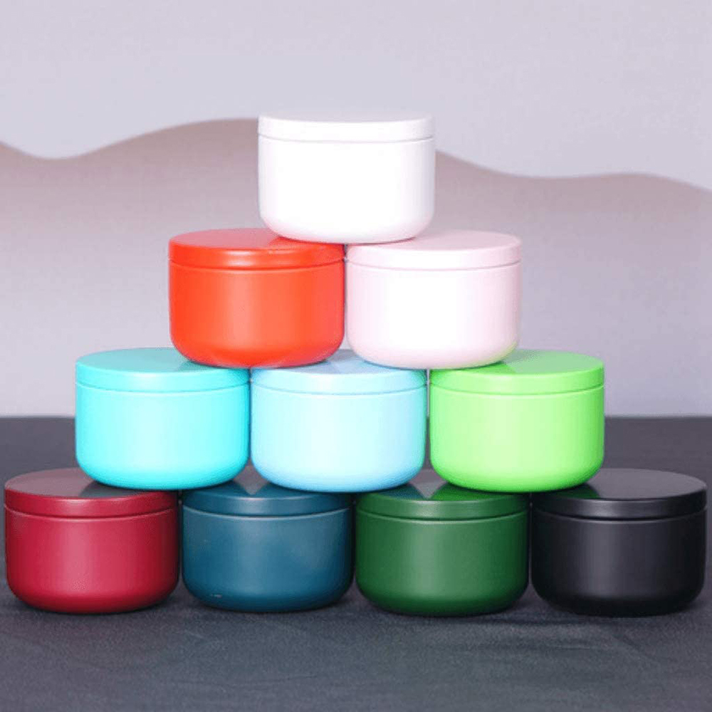 Tea Can with Airtight Lids Tin - огляд і ціна Craft Embellishment Storage