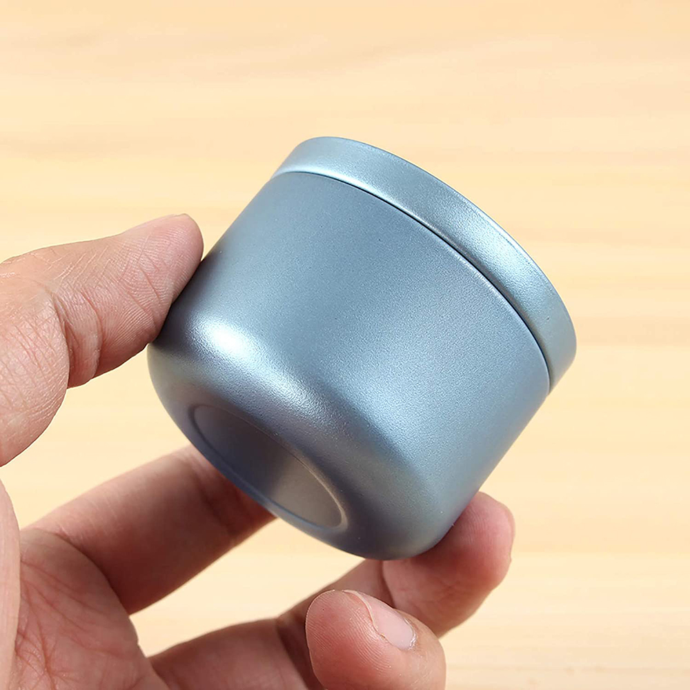 Tea Can with Airtight Lids Tin - огляд і ціна Craft Embellishment Storage