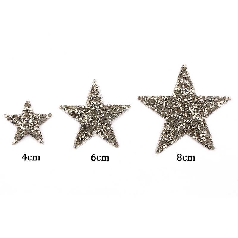 4/6/8cm Hotfix Jet Hematite St - огляд і ціна Hotfix Rhinestone Sheet