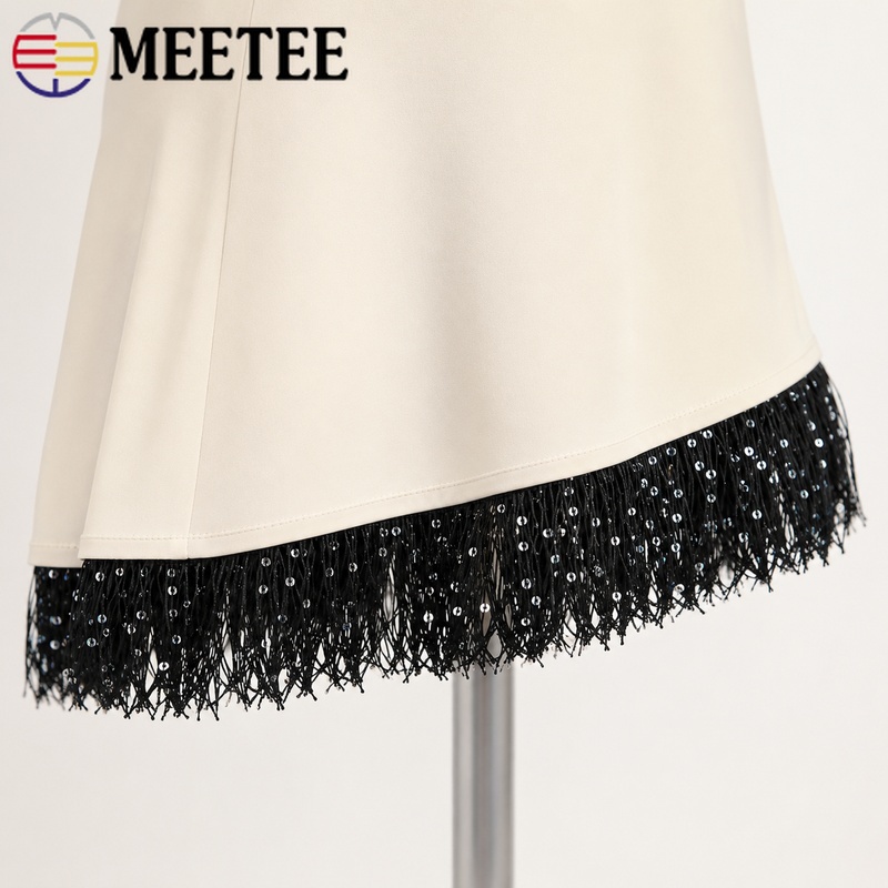 2/5/10M 20cm Sequin Fringe Tas - огляд і ціна Fringe Ribbon Sewing