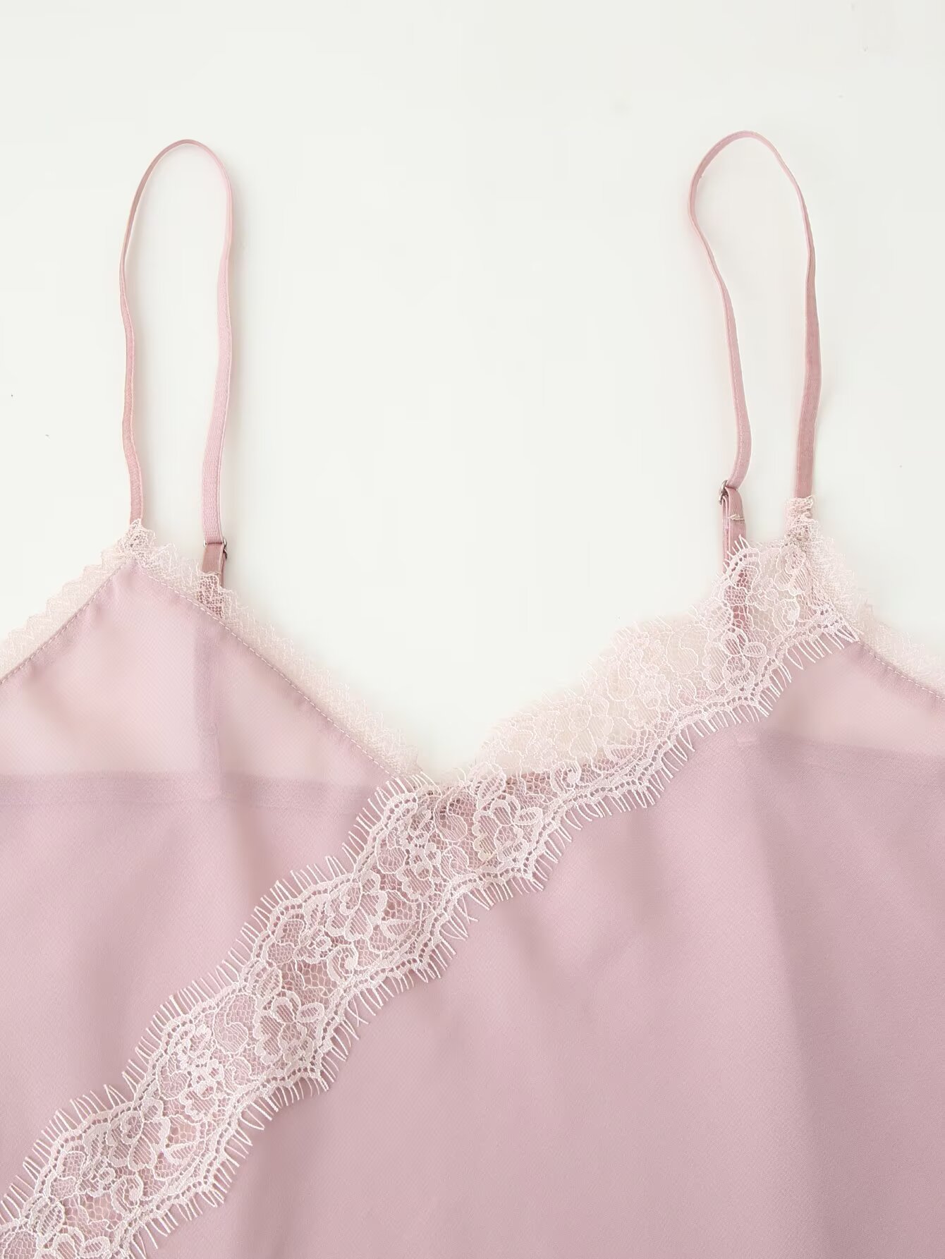 Tidalyf 2025 Women Pink Cami T - огляд і ціна Elastic Lace Trim