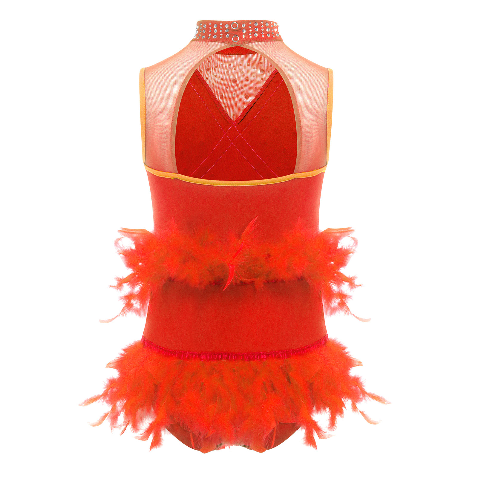 Kids Girls Latin Ballet Dance  - огляд і ціна Rhinestone Banding Trim