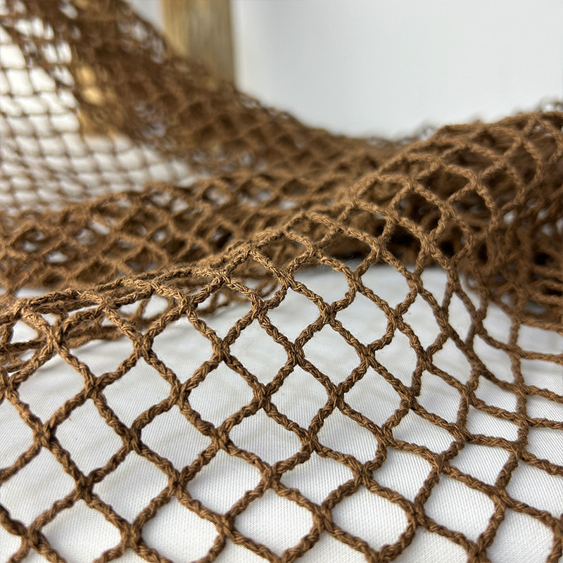 Cotton Linen Fish Net Fabric L - огляд і ціна Crystal Mesh Fabric